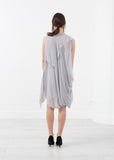 Chiffon Draped Dress